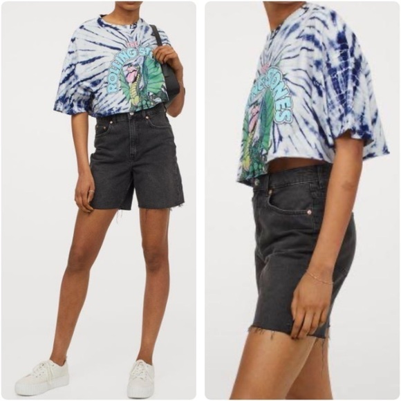 ROLLING STONES H&M CROP TOP | SIZE S - Picture 1 of 5